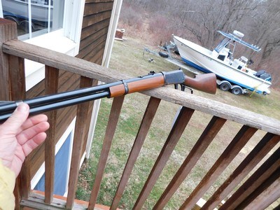 Winchester 94 Pre War (1943 era) Flat Band Long Wood 30 30 (30 WCF) Good Condition Bargain Price - Image 12 of 16