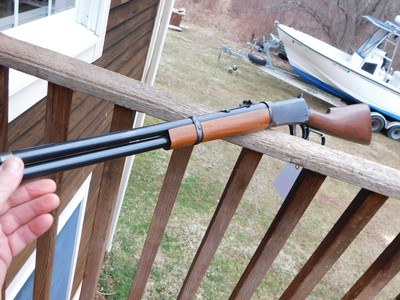 Winchester 94 Pre War (1943 era) Flat Band Long Wood 30 30 (30 WCF) Good Condition Bargain Price - Image 13 of 16