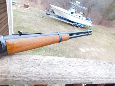 Winchester 94 Pre War (1943 era) Flat Band Long Wood 30 30 (30 WCF) Good Condition Bargain Price - Image 5 of 16