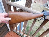 Winchester 94 Pre War (1943 era) Flat Band Long Wood 30 30 (30 WCF) Good Condition Bargain Price - Image 2 of 16