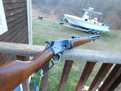 Marlin 1894 357 Pre Safety JM As or Near New Beauty Texan Style Straight Stock Square Lever - Image 1 of 11