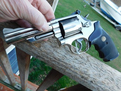 Smith & Wesson 19-4 Nickel From Our Bargain Corner Sale !!!!! Pinned and Recessed - Image 1 of 7