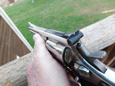 Smith & Wesson 19-4 Nickel From Our Bargain Corner Sale !!!!! Pinned and Recessed - Image 6 of 7