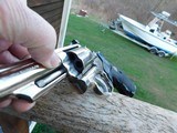 Smith & Wesson 19-4 Nickel From Our Bargain Corner Sale !!!!! Pinned and Recessed - Image 4 of 7