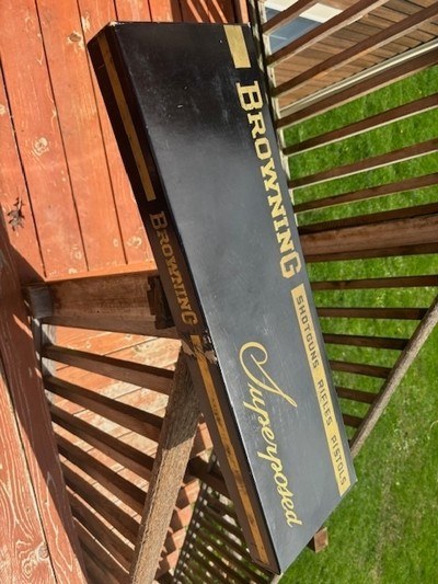 Browning Belgian 20 ga Superposed 1967 AS NEW IN BOX WITH PAPERS UTRA RARE FIND - Image 4 of 16