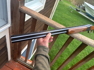 Browning Belgian 20 ga Superposed 1967 AS NEW IN BOX WITH PAPERS UTRA RARE FIND - Image 8 of 16