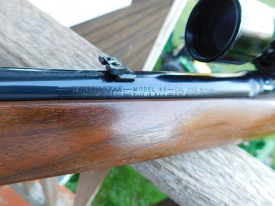 Winchester Model 88 Carbine 243 Hard To Find Really Excellent Condition 1966 - Image 10 of 12