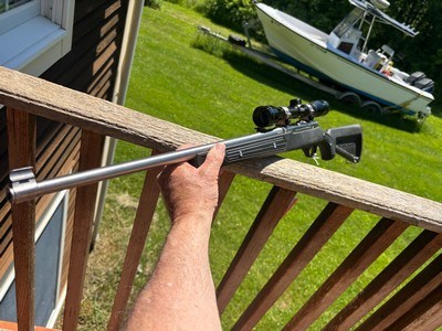 Ruger 77/22 Stainless Paddle Stock Zytel Near New with Scope ready to shoot Bargain Priced Below Others Like It - Image 5 of 7