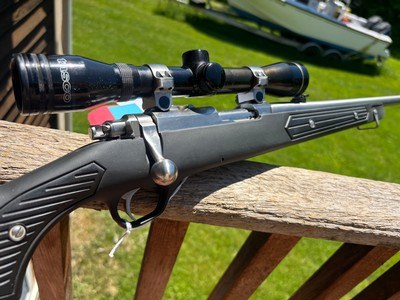 Ruger 77/22 Stainless Paddle Stock Zytel Near New with Scope ready to shoot Bargain Priced Below Others Like It - Image 3 of 7