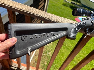 Ruger 77/22 Stainless Paddle Stock Zytel Near New with Scope ready to shoot Bargain Priced Below Others Like It - Image 2 of 7