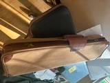 28 Ga Parker Repro DHE As New In Correct Fitted Leather Case with Leather Trimmed Canvas Outer . Just in.We never know when we will get another one. - Image 12 of 14