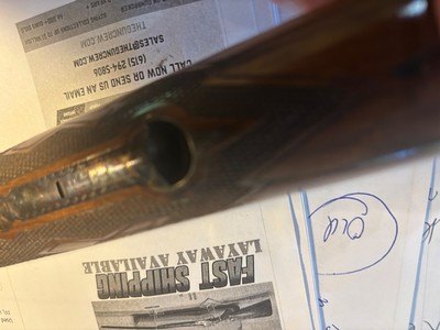 28 Ga Parker Repro DHE As New In Correct Fitted Leather Case with Leather Trimmed Canvas Outer . Just in.We never know when we will get another one. - Image 11 of 14