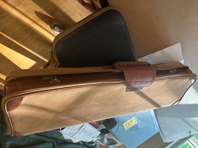 28 Ga Parker Repro DHE As New In Correct Fitted Leather Case with Leather Trimmed Canvas Outer . Just in.We never know when we will get another one. - Image 12 of 14