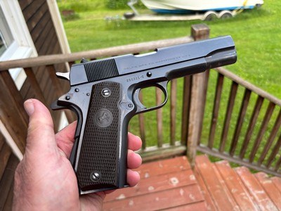 Colt 1911 1951 Commercial In Box Near New Cond. RARE to find one like this - Image 1 of 13