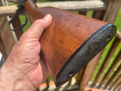 Winchester 94 AE Trapper enhanced (engraved) Saddle Ring 38-55 As New - Image 6 of 12