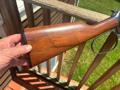 Winchester 94 AE Trapper enhanced (engraved) Saddle Ring 38-55 As New - Image 2 of 12
