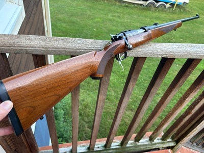 Ruger 77/22 With rings and sights; 95% cond - Image 1 of 10