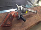 RUGER TALO SINGLE SIX REVOLVER, HEAVILY ENGRAVED - 3 of 11