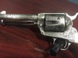 COLT 45LC SINGLE ACTION ANTIQUE NICKEL W/IVORY GRIPS
- 14 of 15