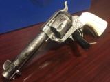 COLT 45LC SINGLE ACTION ANTIQUE NICKEL W/IVORY GRIPS
- 6 of 15