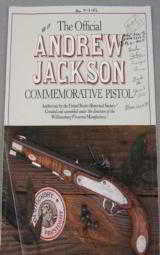 Andrew Jackson Commemorative Pistol Real 14-Kt Gold Edition - 11 of 13