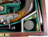 Westley Richards 65 Caliber, Cased Pair Of Man Stopper Pistols - 7 of 15