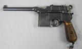 Broom Handle C 96 Mauser With Matching Stock, Antique - 1 of 15
