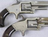 Marlin XXX Standard 1872 Cased Pair Pocket Revolvers - 5 of 11