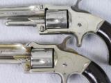 Marlin XXX Standard 1872 Cased Pair Pocket Revolvers - 4 of 11