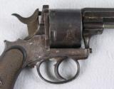 Rare 50 Caliber Centerfire D.A. 5 Shot Belgium Revolver. - 4 of 7