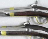 French 1837 Naval Pistols 60 Cal with Belt Hooks (Pair) - 3 of 13