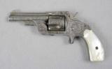 S&W First Model 38, Baby Russian Engraved With M.O.P. Grips - 1 of 11