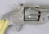 S&W 38 Single Action First Model “Baby Russian” Engraved - 5 of 16
