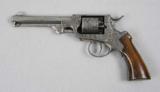 Stahl 36 Caliber Navy 5 Shot Engraved Test Revolver - 2 of 8
