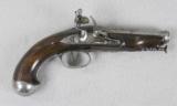 French 54 Caliber Flintlock Coat Pistol - 2 of 7
