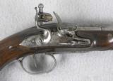 French 54 Caliber Flintlock Coat Pistol - 4 of 7