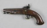 William Rigby 54 caliber Flintlock Coat Pistol - 1 of 8