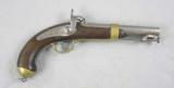 French 1837 Percussion Naval Belt Pistol By Tulle - 1 of 10