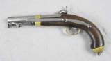 French 1837 Percussion Naval Belt Pistol By Tulle - 2 of 10