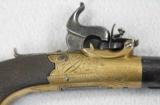 British, Patrick Folding Trigger Screw Off Barrel Pistol- 3 of 6