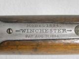 Winchester Model 1894 Rifle Second Year Production - 9 of 14