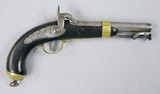 French Model 1837 Navy Service Pistol with Belt Hook - 1 of 11
