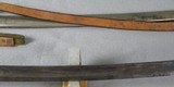 U.S. Model 1860, Roby Calvary Saber With Leather Hangers - 6 of 9