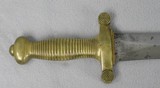 French Model 1831 Foot Artillery Sword With Scabbard - 3 of 8