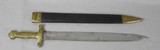 French Model 1831 Foot Artillery Sword With Scabbard - 1 of 8