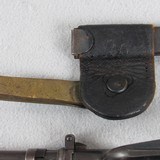 US Model 1884 Trapdoor Rifle With Bayonet, Scabbard + Frog - 10 of 10