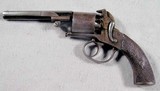 Moore Bentley 5 Shot D.A. Percussion Revolver - 2 of 7