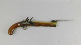 Knubley Flintlock Blunderbuss Bayonet Pistol - 1 of 9