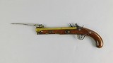 Knubley Flintlock Blunderbuss Bayonet Pistol - 2 of 9