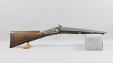 British 10 Gauge Double Barrel Saloon Gun - 1 of 9